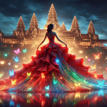 Load image into Gallery viewer, Fantasy Woman-Full Round Diamond Painting-40x40cm