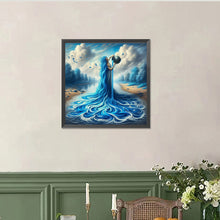 Load image into Gallery viewer, Gorgeous Dress Girl-Full Round Diamond Painting-40x40cm