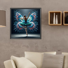 Load image into Gallery viewer, Gorgeous Dress Girl-Full Round Diamond Painting-40x40cm