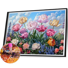 Load image into Gallery viewer, Tulip-Full Square Diamond Painting-40x30cm