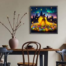 Load image into Gallery viewer, Gorgeous Dress Girl-Full Round Diamond Painting-40x40cm