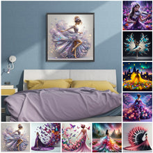 Load image into Gallery viewer, Gorgeous Dress Girl-Full Round Diamond Painting-40x40cm