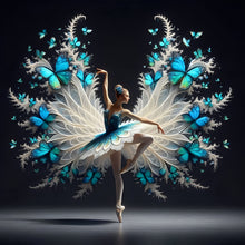 Load image into Gallery viewer, Gorgeous Dress Girl-Full Round Diamond Painting-40x40cm