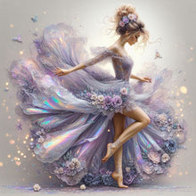 Load image into Gallery viewer, Gorgeous Dress Girl-Full Round Diamond Painting-40x40cm