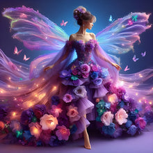 Load image into Gallery viewer, Gorgeous Dress Girl-Full Round Diamond Painting-40x40cm