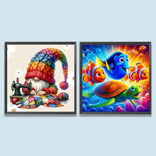 Load image into Gallery viewer, Gnome-Full Round Diamond Painting-40x40cm