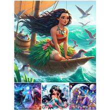 Load image into Gallery viewer, Beauty-Full Round Diamond Painting-40x50cm