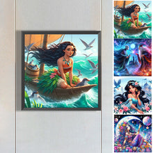 Load image into Gallery viewer, Beauty-Full Round Diamond Painting-40x50cm