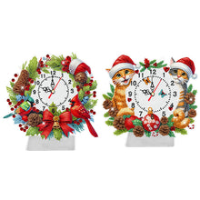 Load image into Gallery viewer, Christmas-Acrylic Diamond Clock Pendant