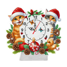 Load image into Gallery viewer, Christmas-Acrylic Diamond Clock Pendant