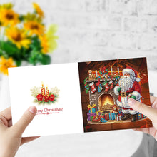 Load image into Gallery viewer, 6Pcs/Set Christmas-Diamond Greeting Cards