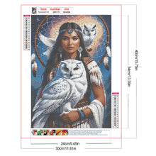 Load image into Gallery viewer, Beauty-Full Round Diamond Painting-30x40cm