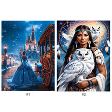 Load image into Gallery viewer, Beauty-Full Round Diamond Painting-30x40cm