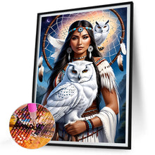 Load image into Gallery viewer, Beauty-Full Round Diamond Painting-30x40cm