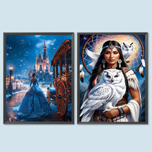 Load image into Gallery viewer, Beauty-Full Round Diamond Painting-30x40cm