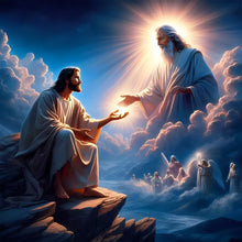 Load image into Gallery viewer, Jesus-Full Round Diamond Painting-30x30cm