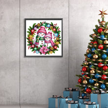 Load image into Gallery viewer, Xmas Snowman-Partial Special Diamond Painting-30x30cm
