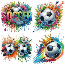 Load image into Gallery viewer, Football-Partial Special Diamond Painting-30x30cm