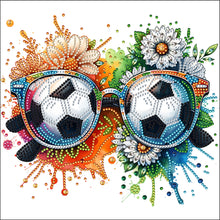 Load image into Gallery viewer, Football-Partial Special Diamond Painting-30x30cm