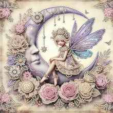 Load image into Gallery viewer, Girl-Partial Special Diamond Painting-30x30cm