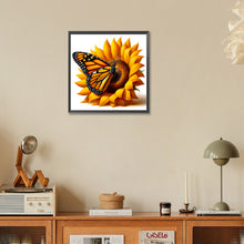 Load image into Gallery viewer, Birdhouse Cardinal-Full Round Diamond Painting-30x30cm