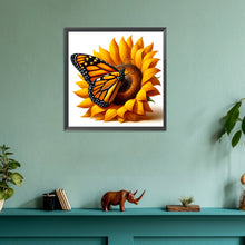 Load image into Gallery viewer, Birdhouse Cardinal-Full Round Diamond Painting-30x30cm