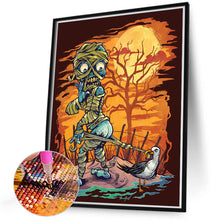 Load image into Gallery viewer, Halloween-Full Round Diamond Painting-40x50cm