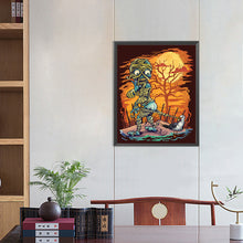 Load image into Gallery viewer, Halloween-Full Round Diamond Painting-40x50cm