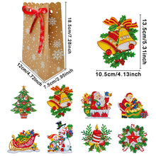 Load image into Gallery viewer, 8Pcs/Set Christmas-Diamond Painting Gift Bags