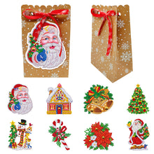 Load image into Gallery viewer, 8Pcs/Set Christmas-Diamond Painting Gift Bags