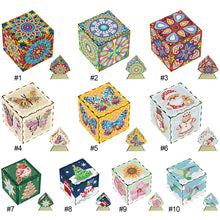 Load image into Gallery viewer, Christmas Mandala-Diamond Combination Magic Cube Ornaments