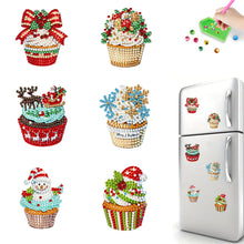 Load image into Gallery viewer, 6Pcs/Set Christmas-Diamond Painting Magnet Refrigerator