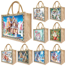Load image into Gallery viewer, Christmas-Diamond Painting Tote Bag(Upgraded Waterproof)