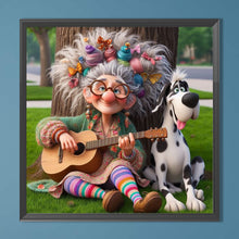 Load image into Gallery viewer, Funny Grandma-Full Round Diamond Painting-40x40cm