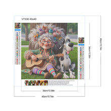 Load image into Gallery viewer, Funny Grandma-Full Round Diamond Painting-40x40cm