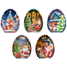 Load image into Gallery viewer, Christmas-Three-Dimensional Combination Ornaments Wooden Ornaments