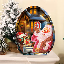 Load image into Gallery viewer, Christmas-Three-Dimensional Combination Ornaments Wooden Ornaments