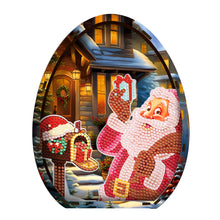 Load image into Gallery viewer, Christmas-Three-Dimensional Combination Ornaments Wooden Ornaments