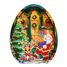 Load image into Gallery viewer, Christmas-Three-Dimensional Combination Ornaments Wooden Ornaments