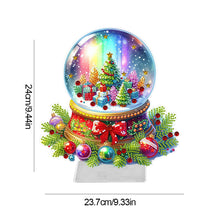 Load image into Gallery viewer, Christmas-Single Side Drill-Acrylic Diamond Desktop Ornament