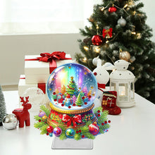Load image into Gallery viewer, Christmas-Single Side Drill-Acrylic Diamond Desktop Ornament