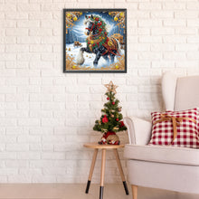 Load image into Gallery viewer, Xmas Horse-Partial Special Diamond Painting-40x40cm