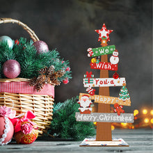 Load image into Gallery viewer, Christmas-Wooden Sign Diamond Painting Desktop