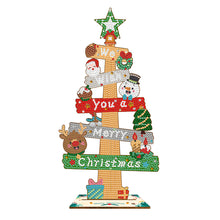 Load image into Gallery viewer, Christmas-Wooden Sign Diamond Painting Desktop