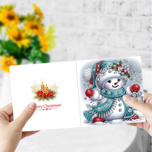 Load image into Gallery viewer, 2/6/12Pcs/Set Christmas-Diamond Greeting Cards