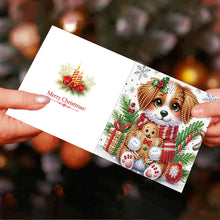 Load image into Gallery viewer, 2/6/12Pcs/Set Christmas-Diamond Greeting Cards