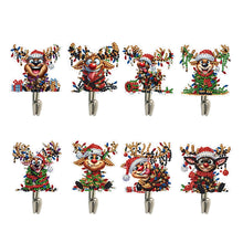 Load image into Gallery viewer, Christmas-Diamond Art Craft Wall Hooks