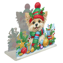 Load image into Gallery viewer, Christmas-Double Sided Drill-Acrylic Towel Storage Rack