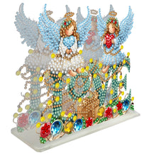 Load image into Gallery viewer, Christmas-Double Sided Drill-Acrylic Towel Storage Rack