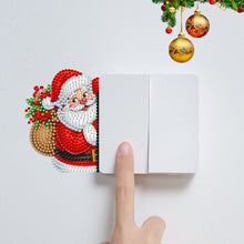 Load image into Gallery viewer, 4Pcs/Set Christmas-DIY Diamond Wall Switch Sticker